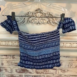 Off the shoulder top